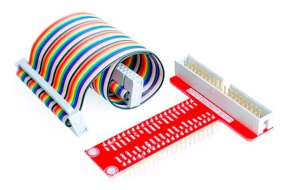 Adaptador Gpio Board Raspberry Pi 2 Y 3 Con Cable 0