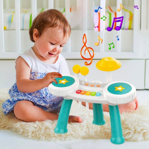 Batería Musical Huanger - ¡diversión Y Aprendizaje Para Futu 1