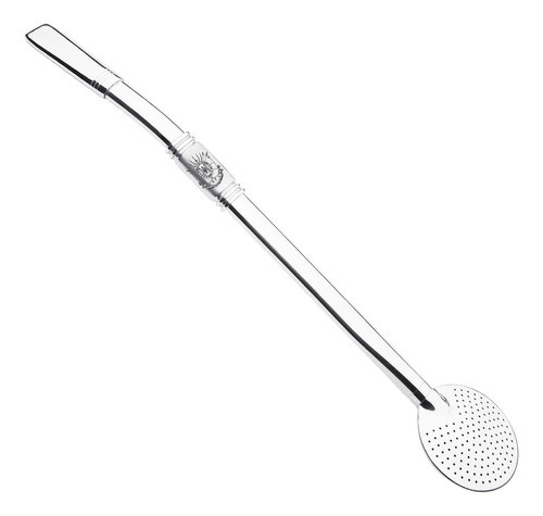 Bomba Inox Para Chimarrão Tererê Mate 25cm Com Anel Bocal 0