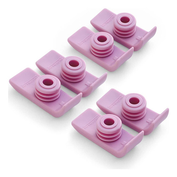 Deslizadores De Esqui Para Andadores - 3 Pares (rosa) 0