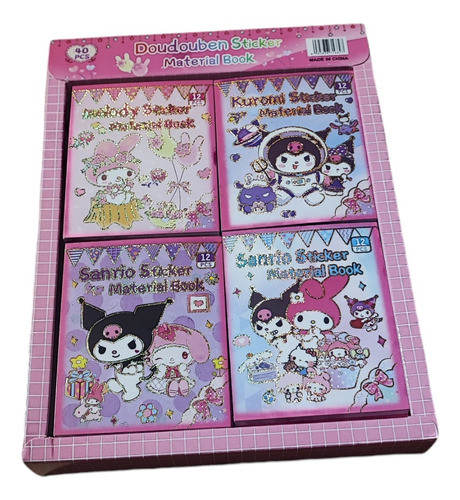 10 Libretas Stickers Sanrio Ideal Souvenir 1