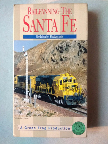 Jr - Vhs Americano De Trenes - Railfanning The Santa Fe 0