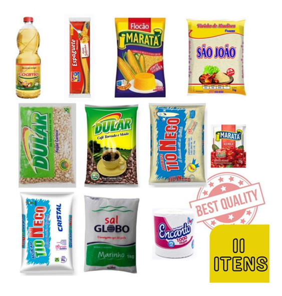 Cesta Básica De Alimentos 11 Itens 0