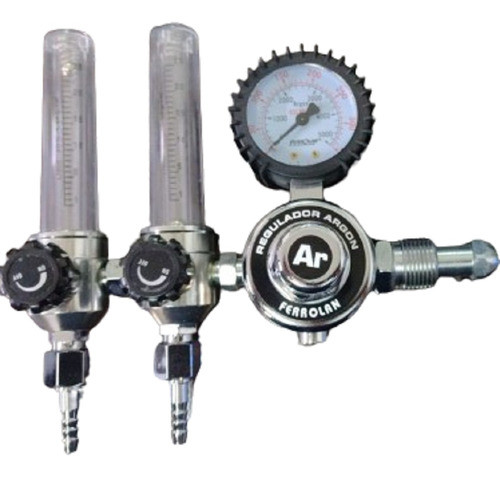 Regulador Argon/atal Con 2 Flowmeter - Ferrolan 0