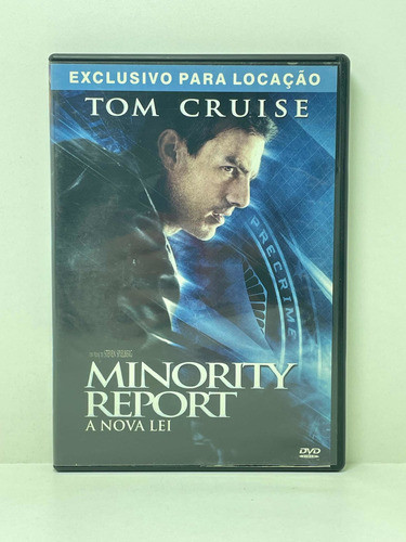 Dvd Minority Report - A Nova Lei - Original 0