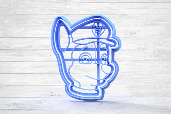 Pack 4 Cortantes Paw Patrol Patrulla Canina Huella Hueso 0