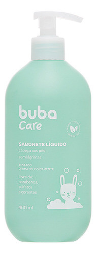 Sabonete Líquido Para Bebê Sem Lágrimas Vegano 400ml - Buba 0