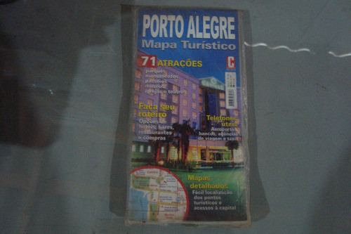 Mapa Turistico Cartoplan Bolso  # Porto Alegre 0