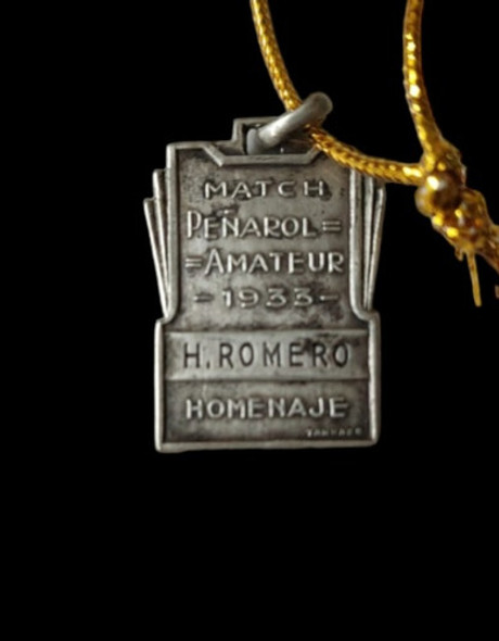 Medalla De La Liga Uruguaya Amateur De Fútbol 1933 1