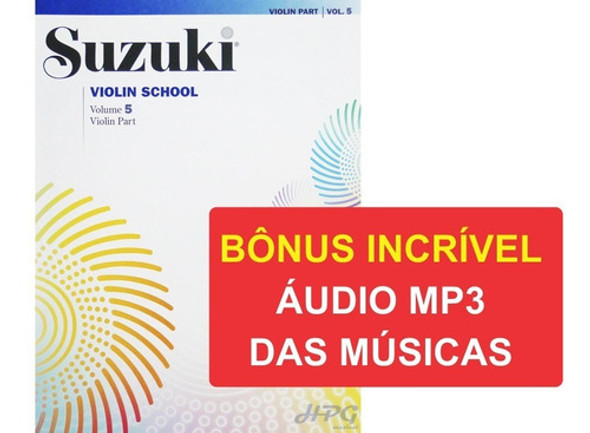 Violino Método Suzuki Completo 10 Volumes - Original + Mp3 0
