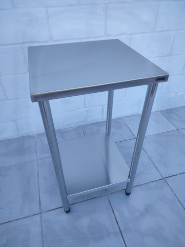 Bancada Mesa Inox Industrial Paneleiro 50x70x90 Fretegratis 1