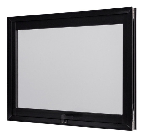 Janela De Aluminio Maxim-ar 80x60cm Vidro Boreal Ultra Wt 0