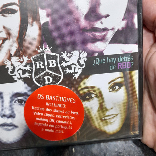 Dvd Rbd Qué Hay Detrás De Rbd? Lacrado 1