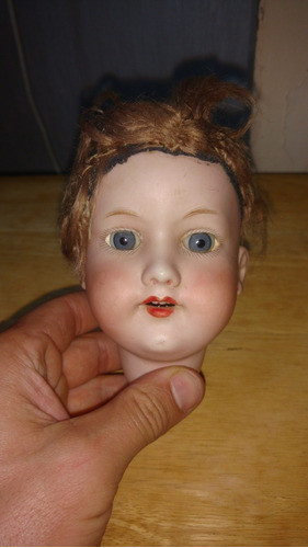 Muñeca De Porcelana Armand Marseille 390 Cabeza 0