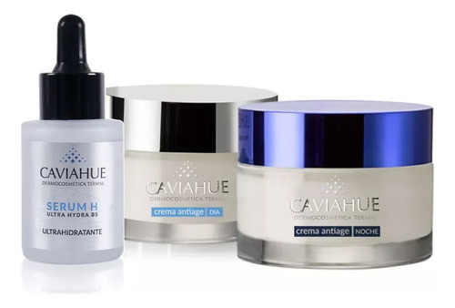 Caviahue Kit Rutina Antiage Sérum H + Crema Día Crema Noche 0