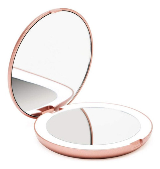 Espelho De Maquiagem De Viagem Iluminado Por Led Fancii, Am 0