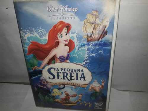Dvd Filme A Pequena Sereia Walt  Disney Dublado Ler Mais... 0