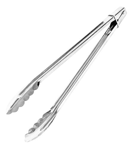 Pinza Parrillera Multiuso 33,5 Cm Cocina Acero Reforzada 0