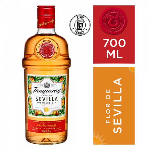 Gin Tanqueray Royale + Sevilla + Clasico London Dry 1