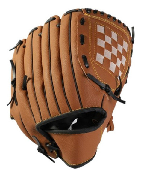 Luva De Beisebol Profissional De Softball Pu Pegando Bola 0