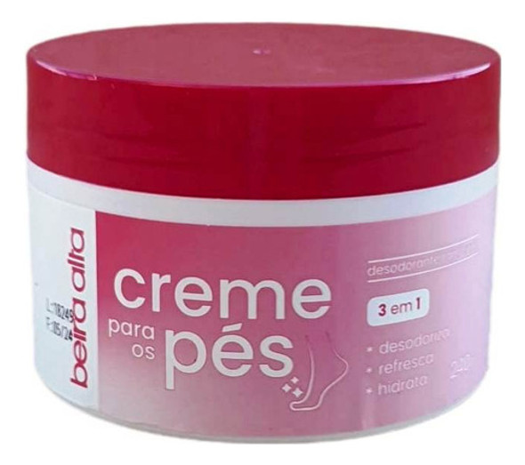Creme Para Pés Óleo De Rosa Mosqueta Beira Alta 240g 0