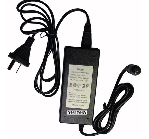 Cargador De Bateria Litio-ion 36v 1,5a Autómatico Scooter 0