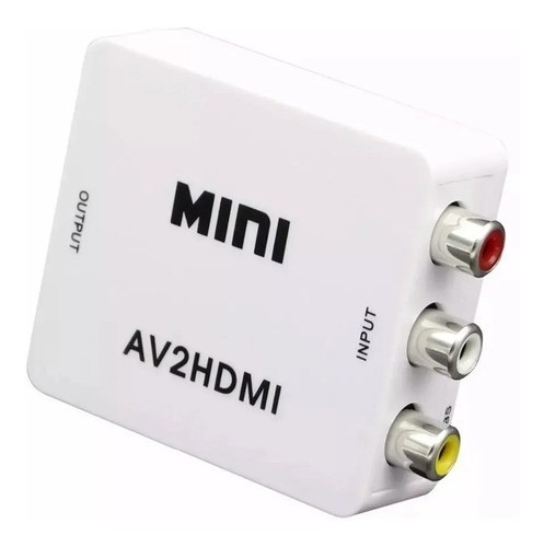 Adaptador Conversor Convertidor De Rca A Hdmi Con Audio @ 1