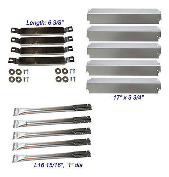 Charbroil Comercial 463268806 Recambio Quemador, Tubos De Ar 1