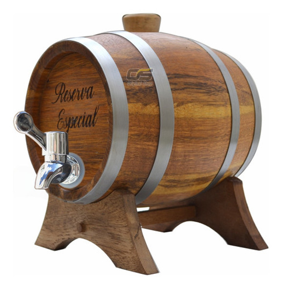Barril De Amendoim 3 Litros Prime Com Torneira Luxo 1