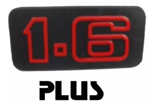 Emblema 1.6, Adesivo Plus Gol Voyage Parati 83/90 0