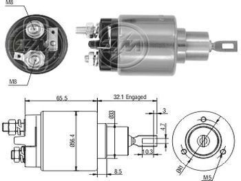Solenoide Bosch Peugeot 306/etc 0