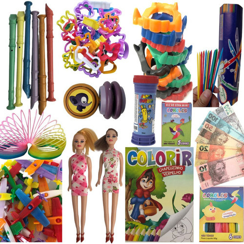 Kit Prendas Festa Junina Brinquedo Barato Brinde Premios 0