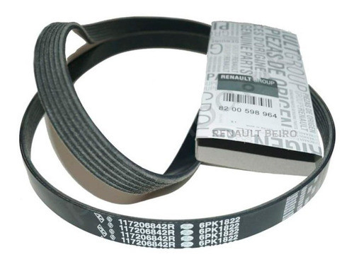 Correa Accesorios Poli V Sandero 1.6 K4m 6pk 1822 Original 0