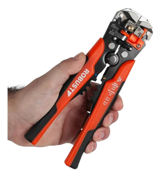 Alicate Desencapador Crimpador Cortador De Fios 8 Pol Robust 0