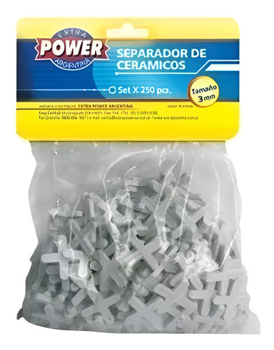Separador Para Cerámico 3mm Azulejo Porcelanato X250 F161 0