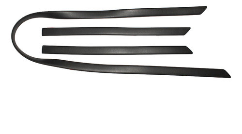 Bagueta Protector Paragolpe Fiat Palio 2004 Negro 0