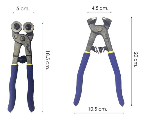 Pinza Tenaza Combo Mosaiquismo Qep Corte Ceramica Veneceitas 1