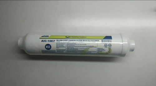 Filtro Lineal Heladera Dispenser T33 Con Acople Rapido 1