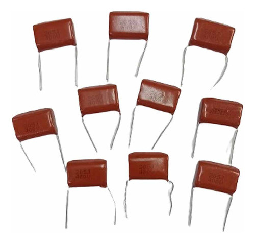 Condensador Polyester 2 Uf X 400 V  Pack  X 10 Unidades 0