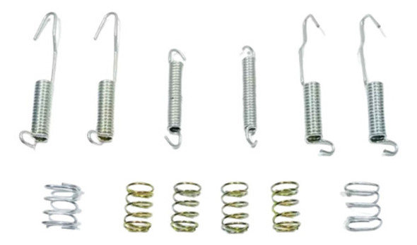 Kit Resortes Zapatas Freno 2 Rueda Ford Ranchera - Kk 62828 0