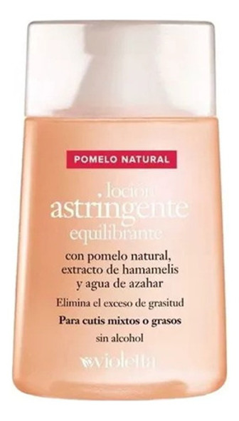 Locion Astringente Equilibrante Pomelo Violetta 110 Ml 0 Locion Astringente Equilibrante Pomelo Violetta 110 Ml 0