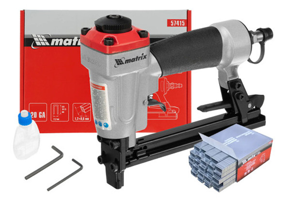 Grampeador Pneumatico Profissional Tapeceiro + 5000 Grampos 0