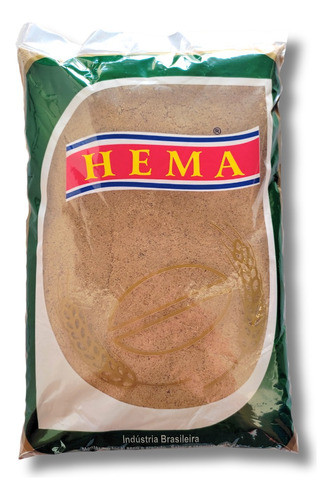 Açúcar Mascavo Claro 1k - Hema  Alimentos. 1