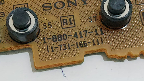 Botonera Tv Sony Klv-32bx300 1-880-417-11 Ik907 1