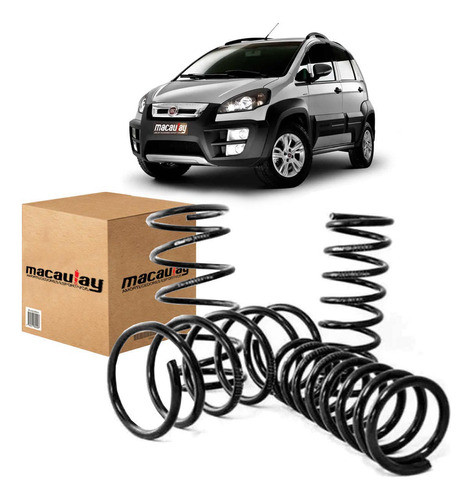 Kit De 04 Molas Tamanho Original Fiat Idea - Promoção 0