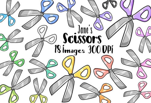 Cliparts Imagenes Png Tijeras De Colores Pasteles Jk58 0