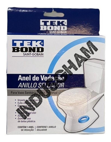 Tekbond Aro Sellador De Inodoro Sin Guia 0