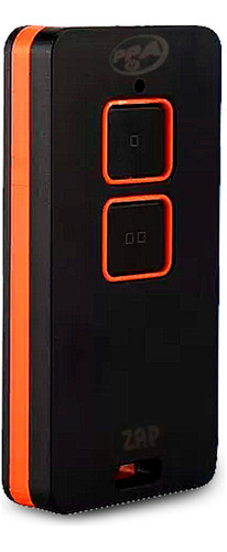 Controle Remoto Ppa Zap Portão Alarm Preto Laranja 433 0