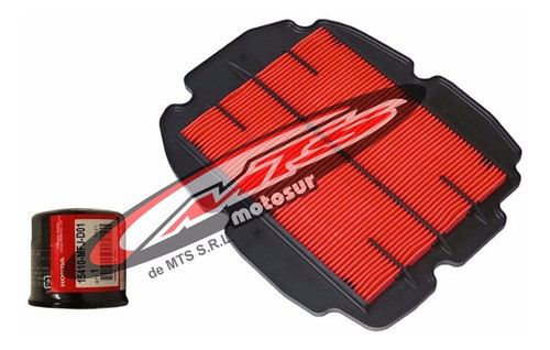 Filtro Aire Aceite Original Honda Vfr 800 Crossrune Moto Sur 1