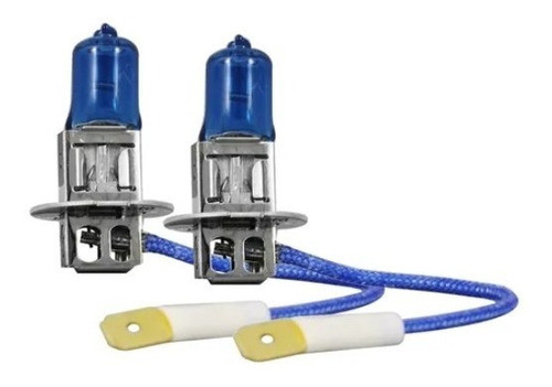 Lampadas Super Branca Ducato Farol De Milha H3 Tipo Xenon 1